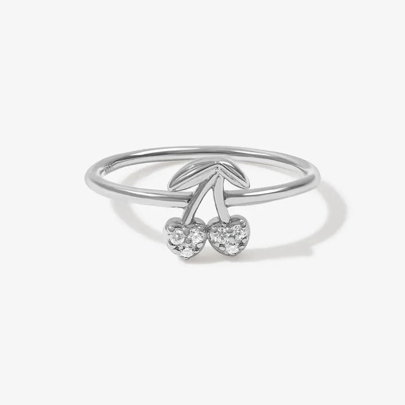 Barri cherry ring sold by Adornmonde