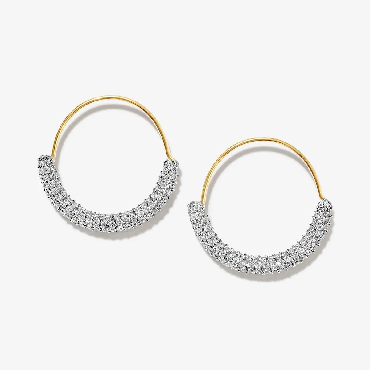 Allum hoop earrings sold by Adornmonde