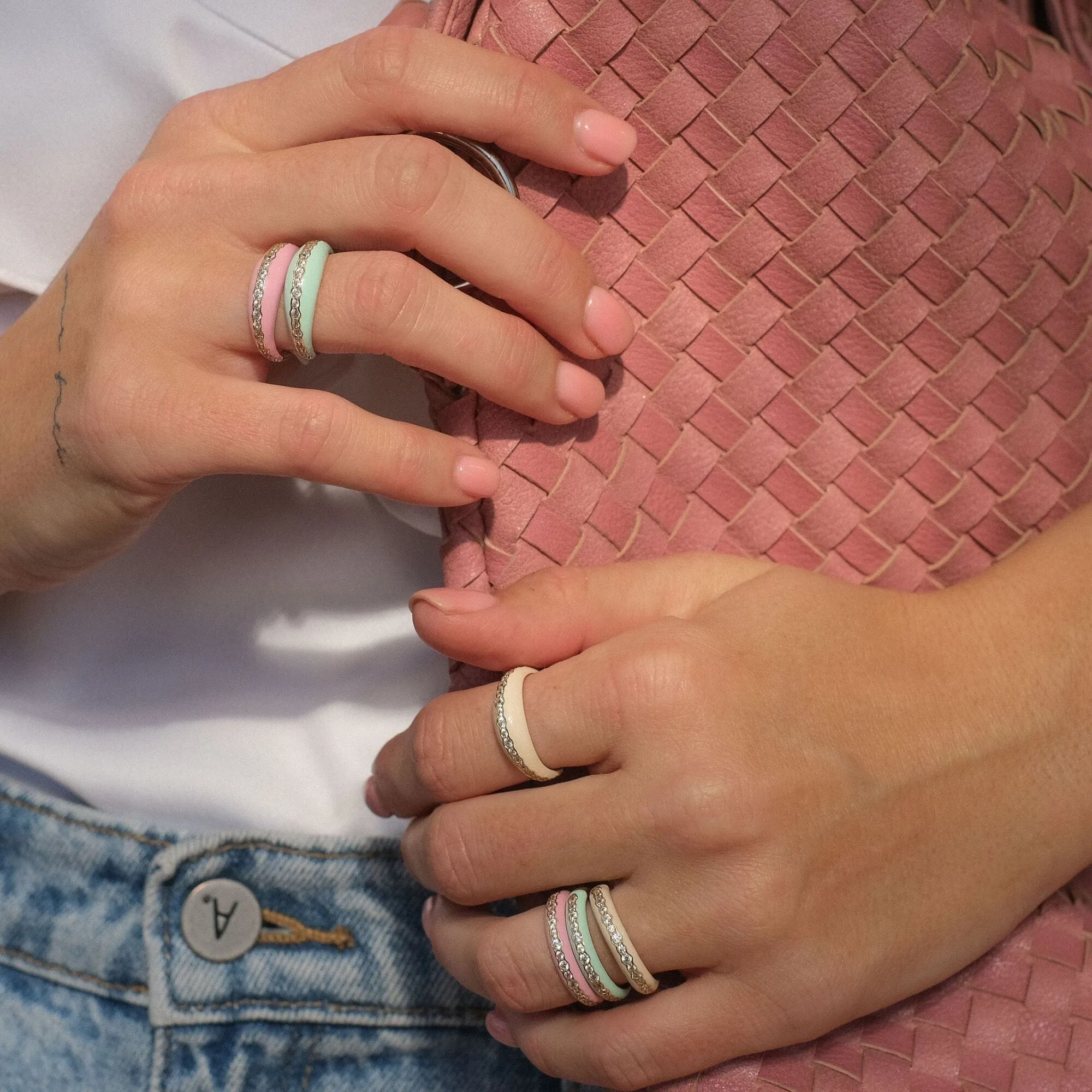 Jerry butter dome ring sold by Adornmonde product image thumbnail 2