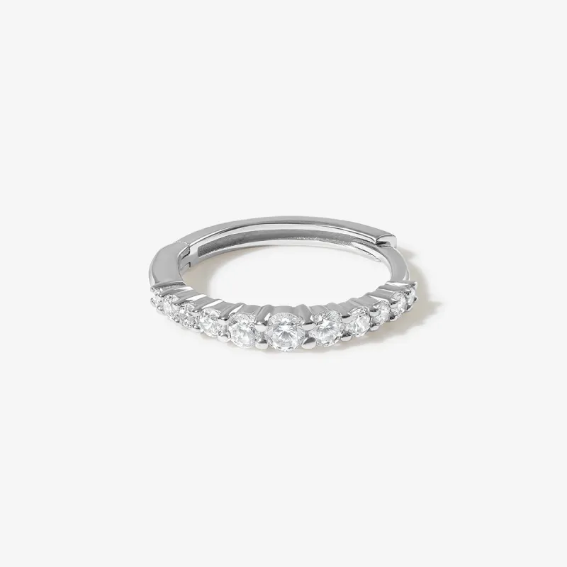 Harun hoop earring sold by Adornmonde