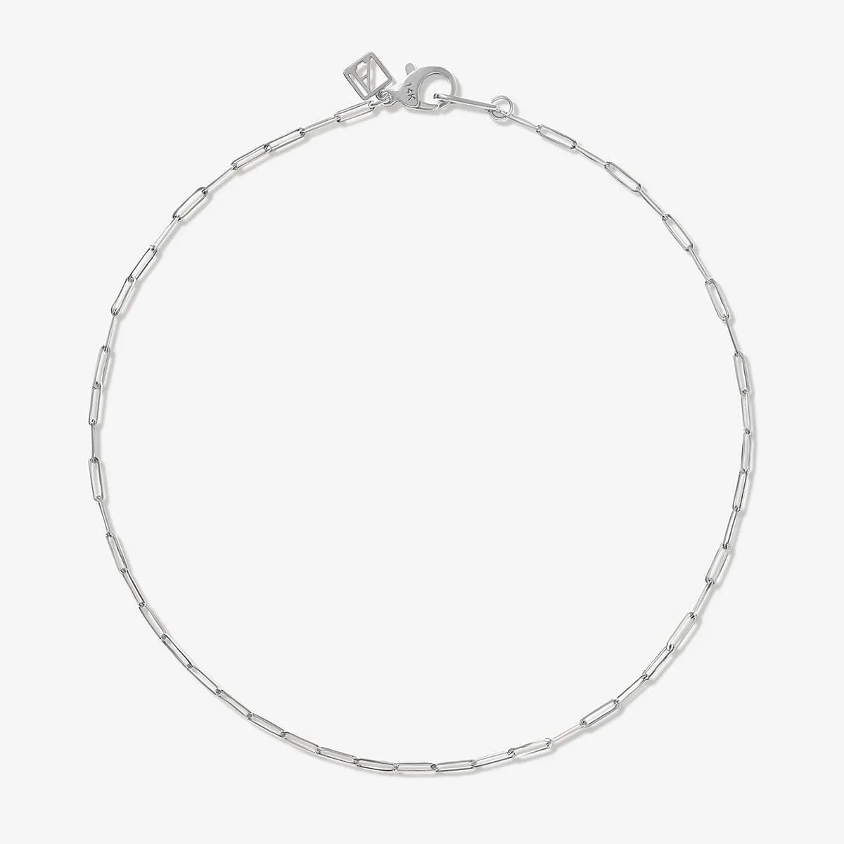 Wantu petite chain anklet sold by Adornmonde
