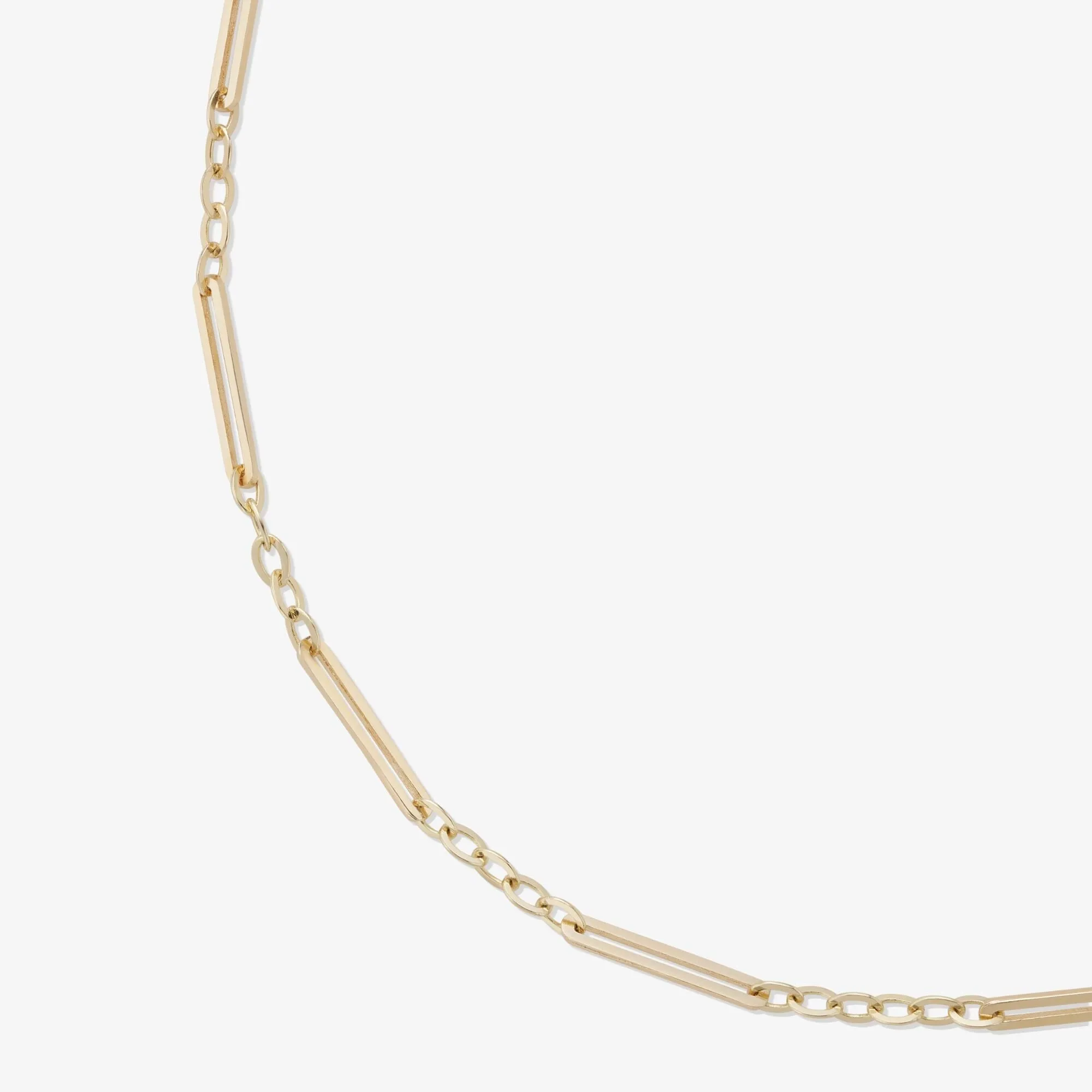 Ford paperclip chain bracelet sold by Adornmonde product image thumbnail 3