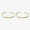 Hacket hoop earrings sold by Adornmonde