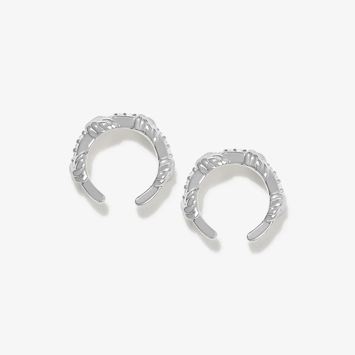 Khalib triple knot ear cuffs sold by Adornmonde product image thumbnail 3