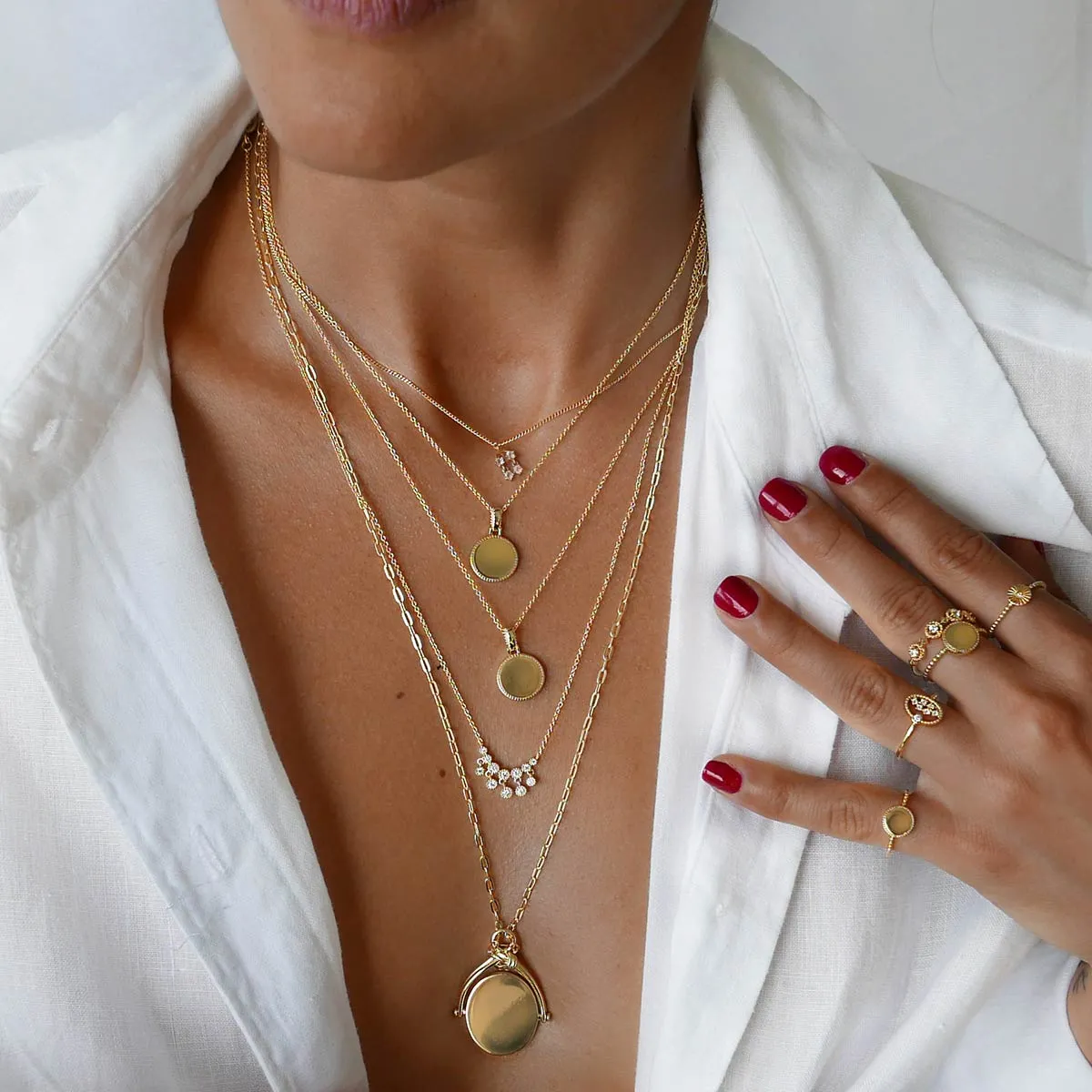 Samsoni necklace sold by Adornmonde product image thumbnail 2