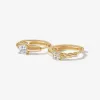 Bernado huggie earrings sold by Adornmonde
