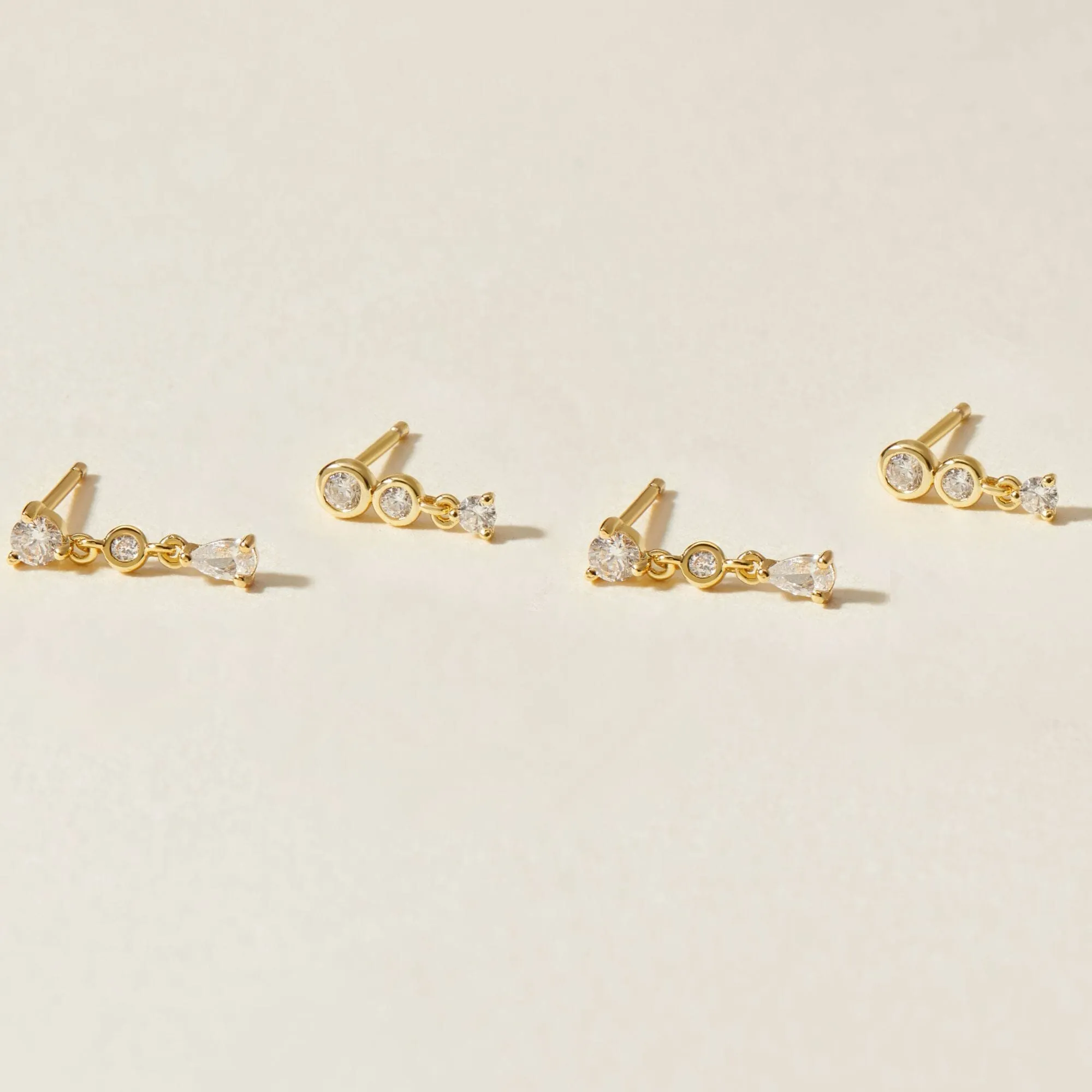 Michael earring set sold by Adornmonde product image thumbnail 5