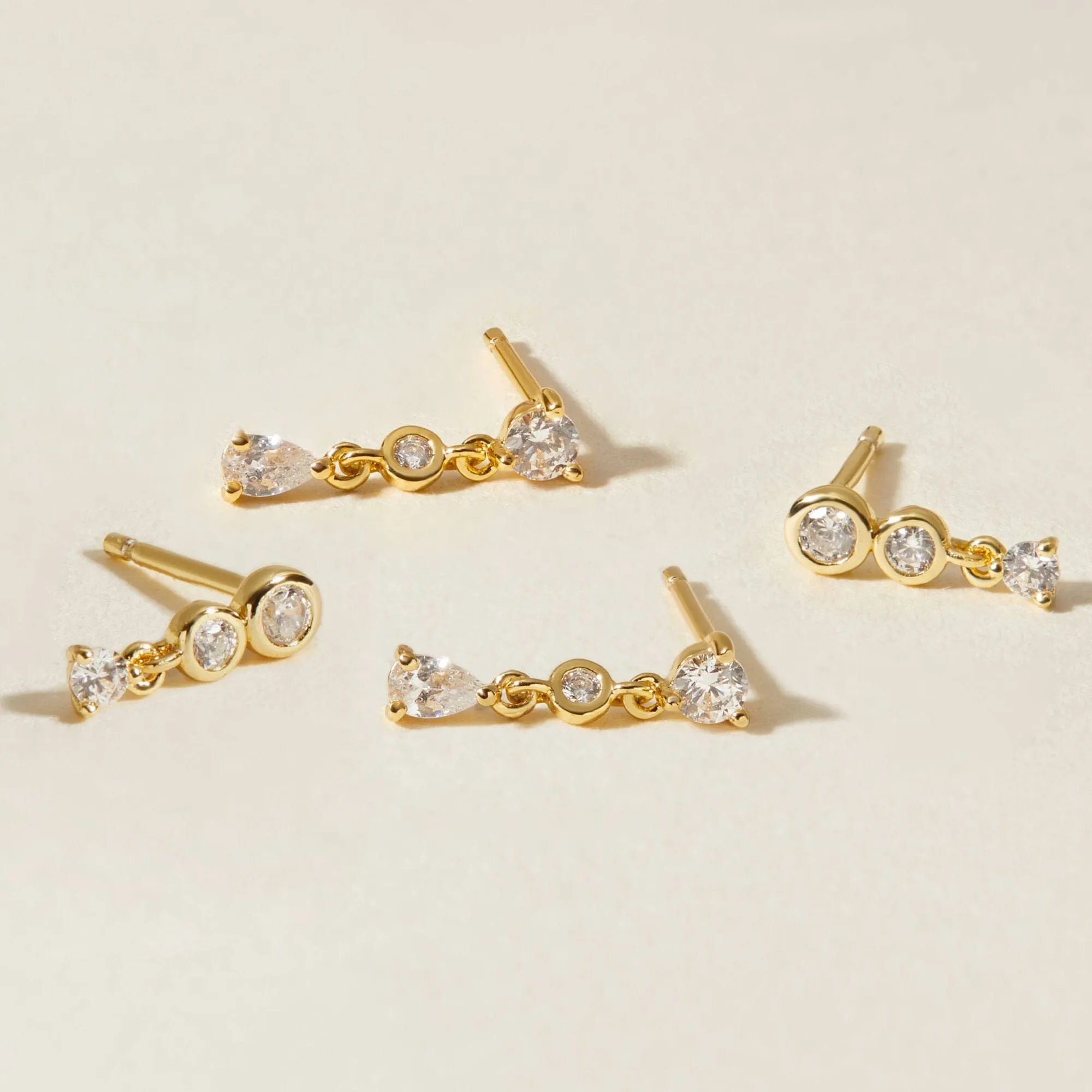 Michael earring set sold by Adornmonde product image thumbnail 4