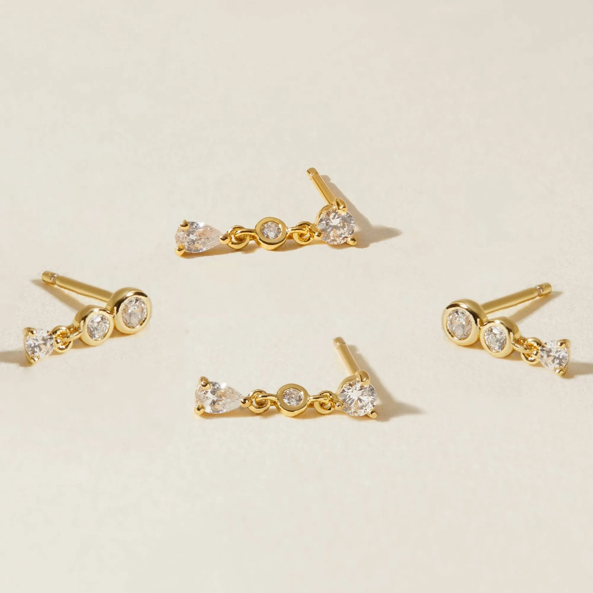 Michael earring set sold by Adornmonde product image thumbnail 3