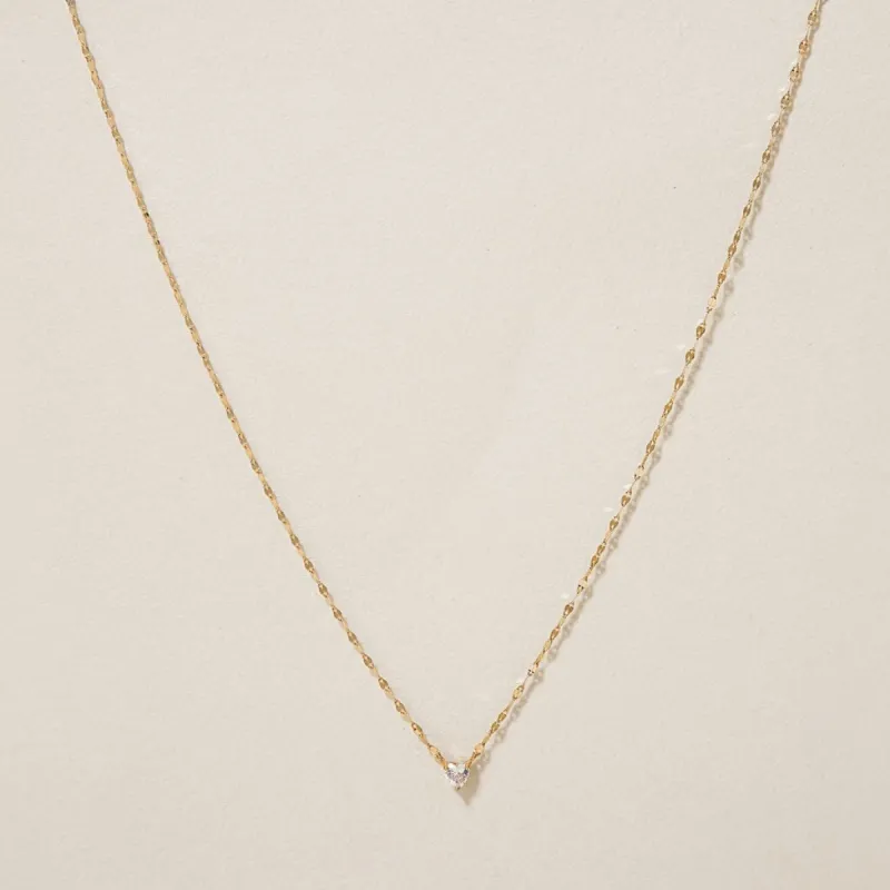 Lanakila heart necklace sold by Adornmonde