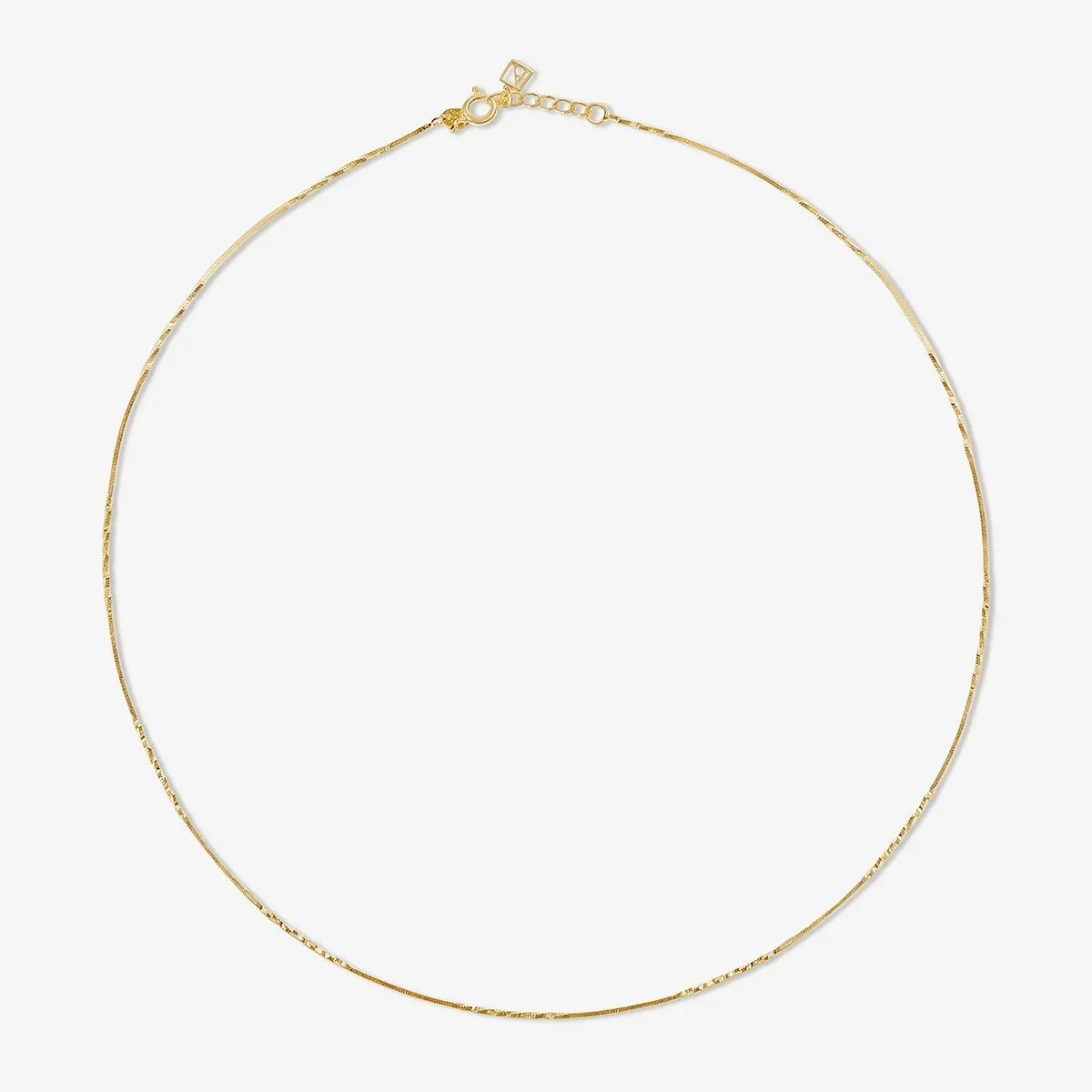 Rudy twisted snake chain necklace sold by Adornmonde product image thumbnail 3