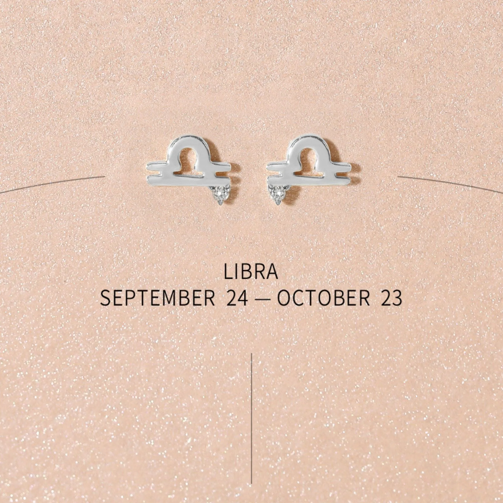 Bradley zodiac earrings sold by Adornmonde product image thumbnail 3