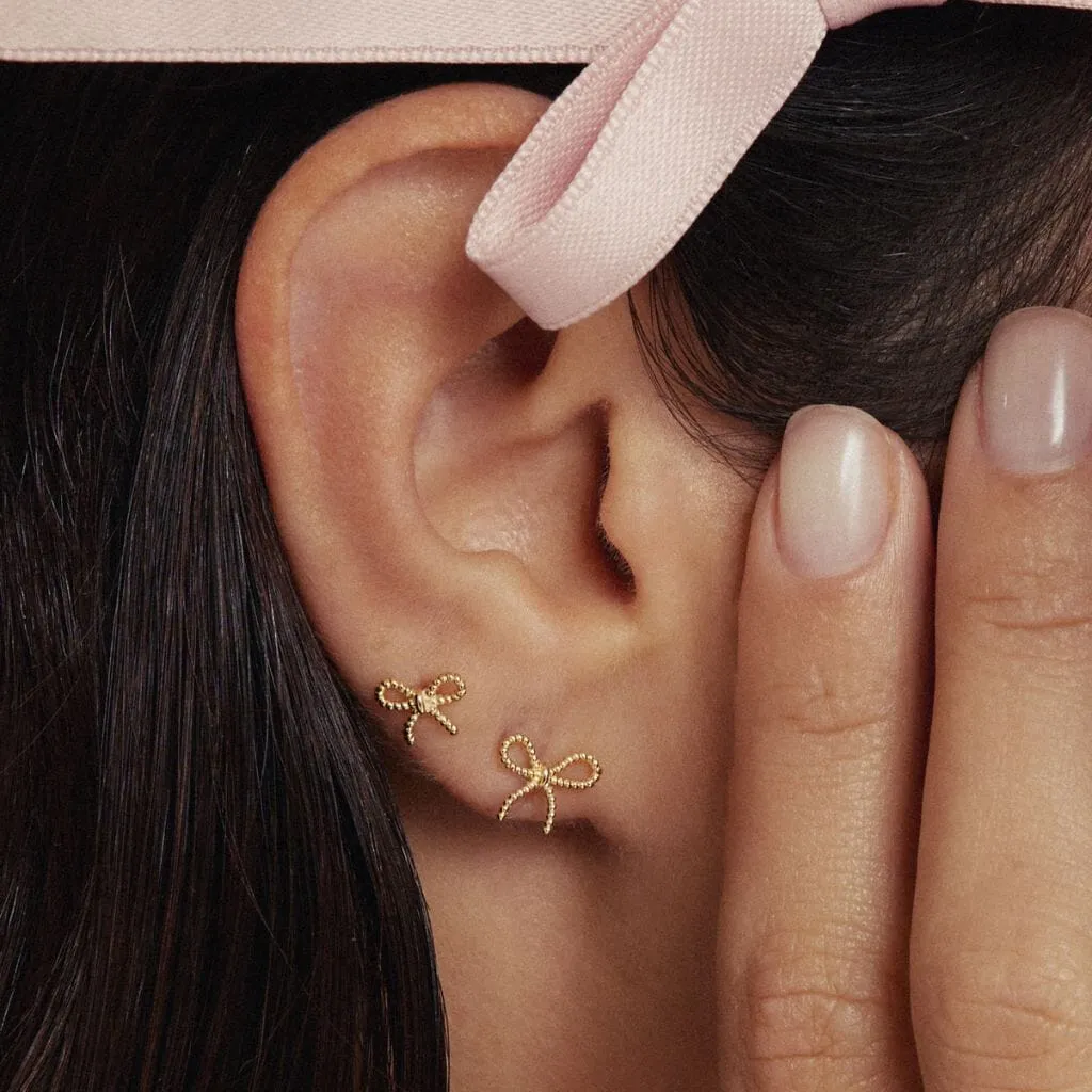 Miles micro bow piercing sold by Adornmonde product image thumbnail 2