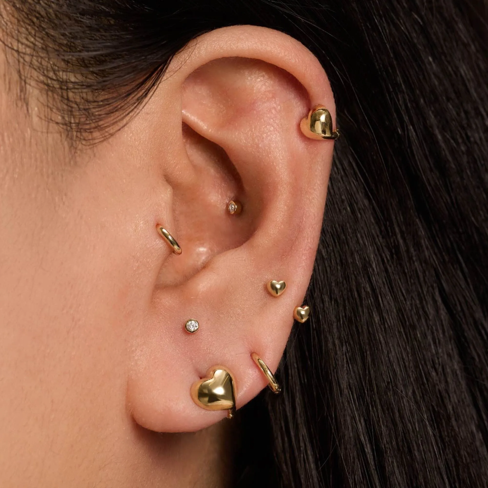 Fabio heart u hoop piercing sold by Adornmonde product image thumbnail 2