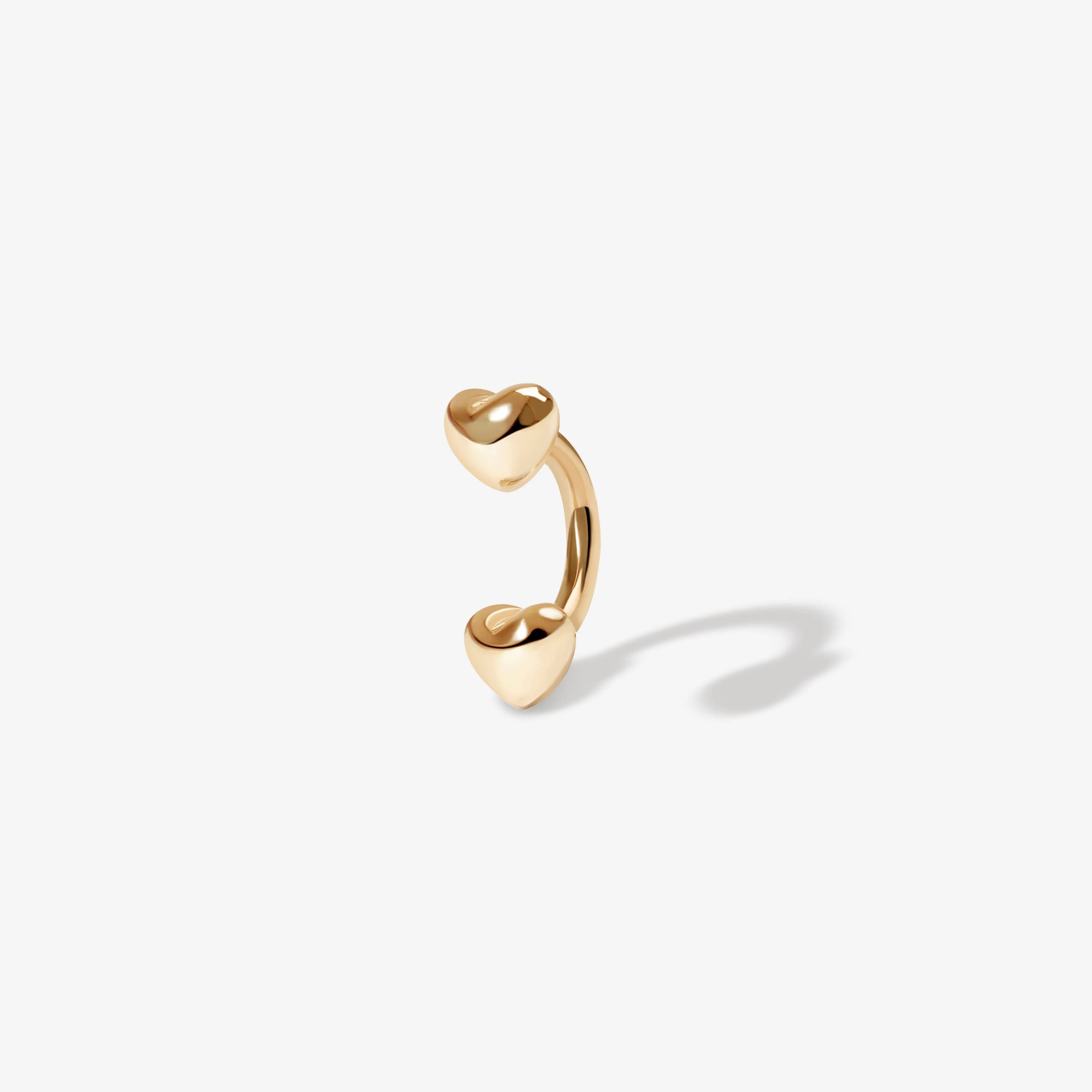 Fabio heart u hoop piercing sold by Adornmonde product image thumbnail 3