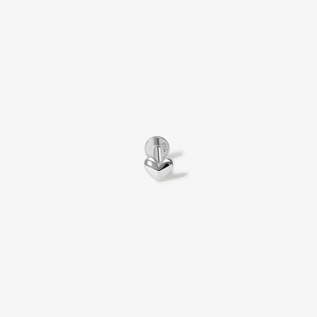 James micro heart piercing sold by Adornmonde product image thumbnail 3