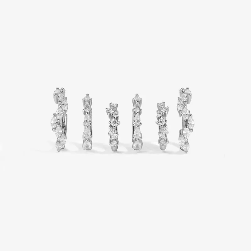 Tran 6-piece earring set made by Adornmonde