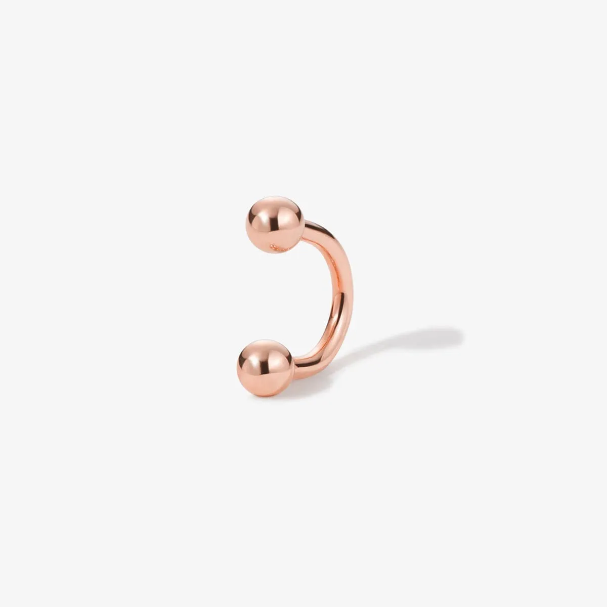 Richards u hoop piercing sold by Adornmonde