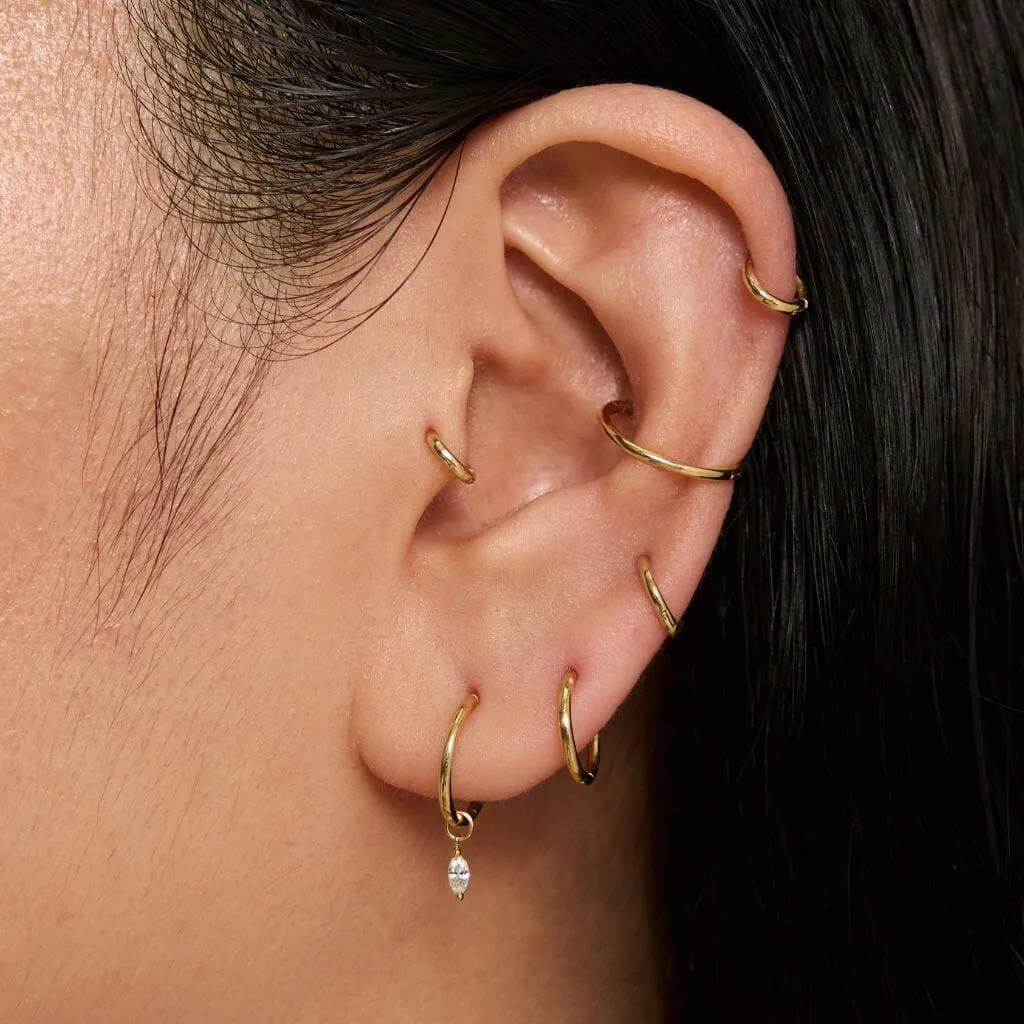 Quay hoop charm sold by Adornmonde product image thumbnail 4