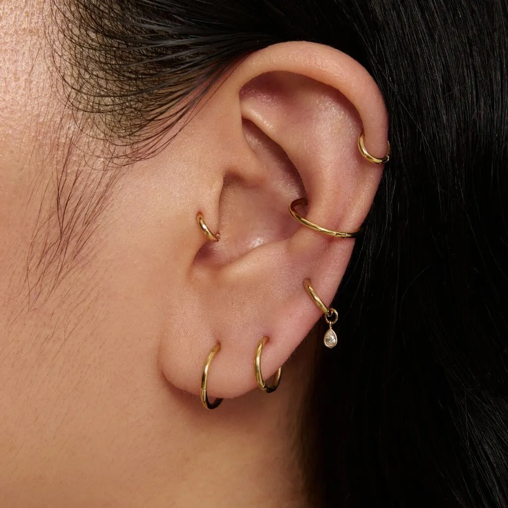 Tad hoop charm sold by Adornmonde product image thumbnail 4