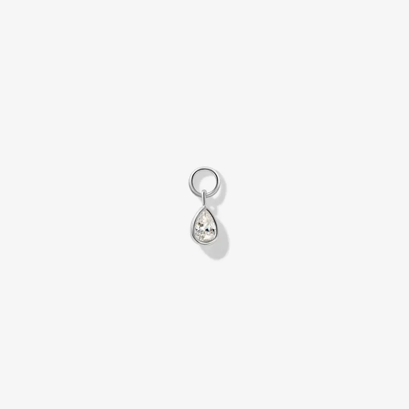 Tad hoop charm sold by Adornmonde