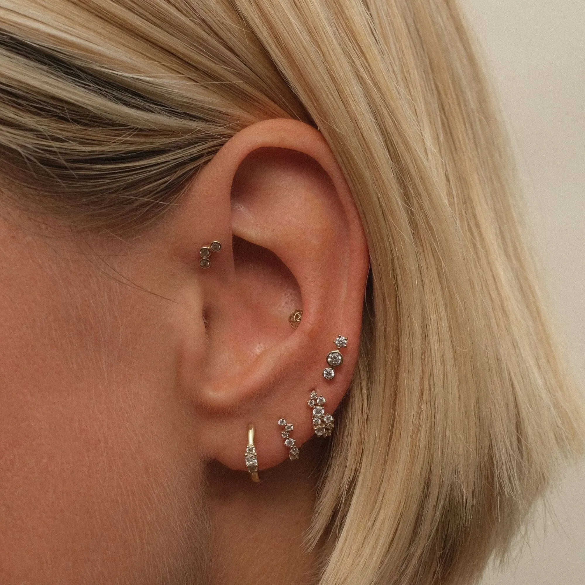 Rowley J piercing sold by Adornmonde product image thumbnail 2