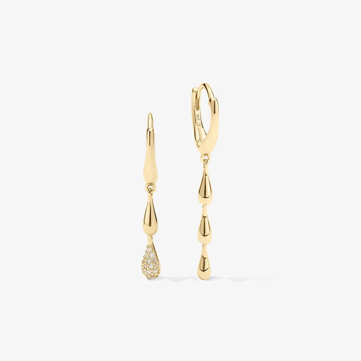 Daven drip earrings sold by Adornmonde
