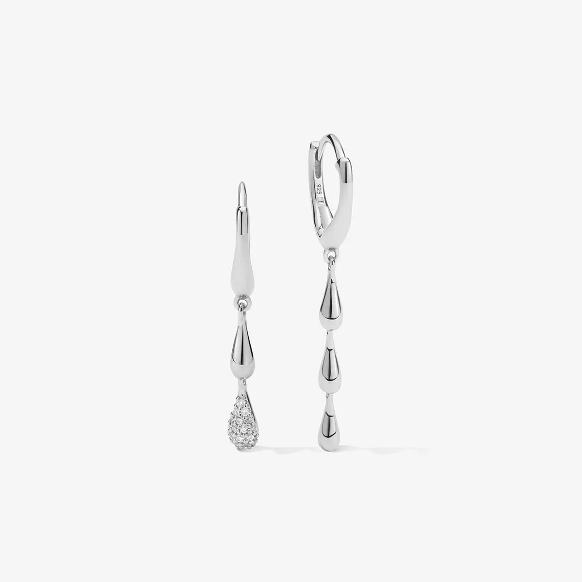 Daven drip earrings sold by Adornmonde product image thumbnail 5