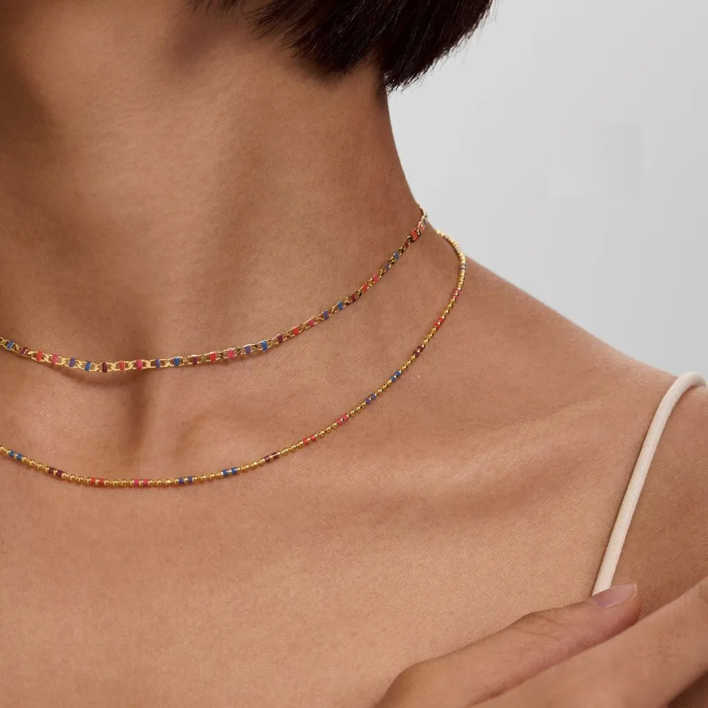 Emin juicy ball chain necklace sold by Adornmonde product image thumbnail 2