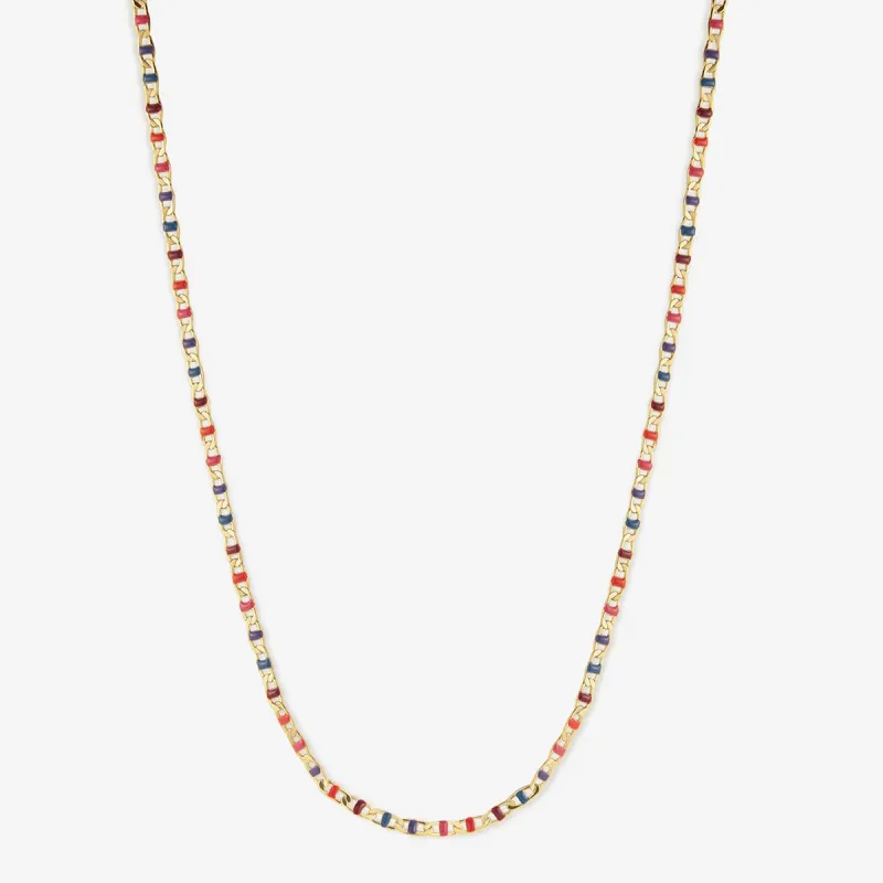 Nauman juicy flat chain necklace sold by Adornmonde