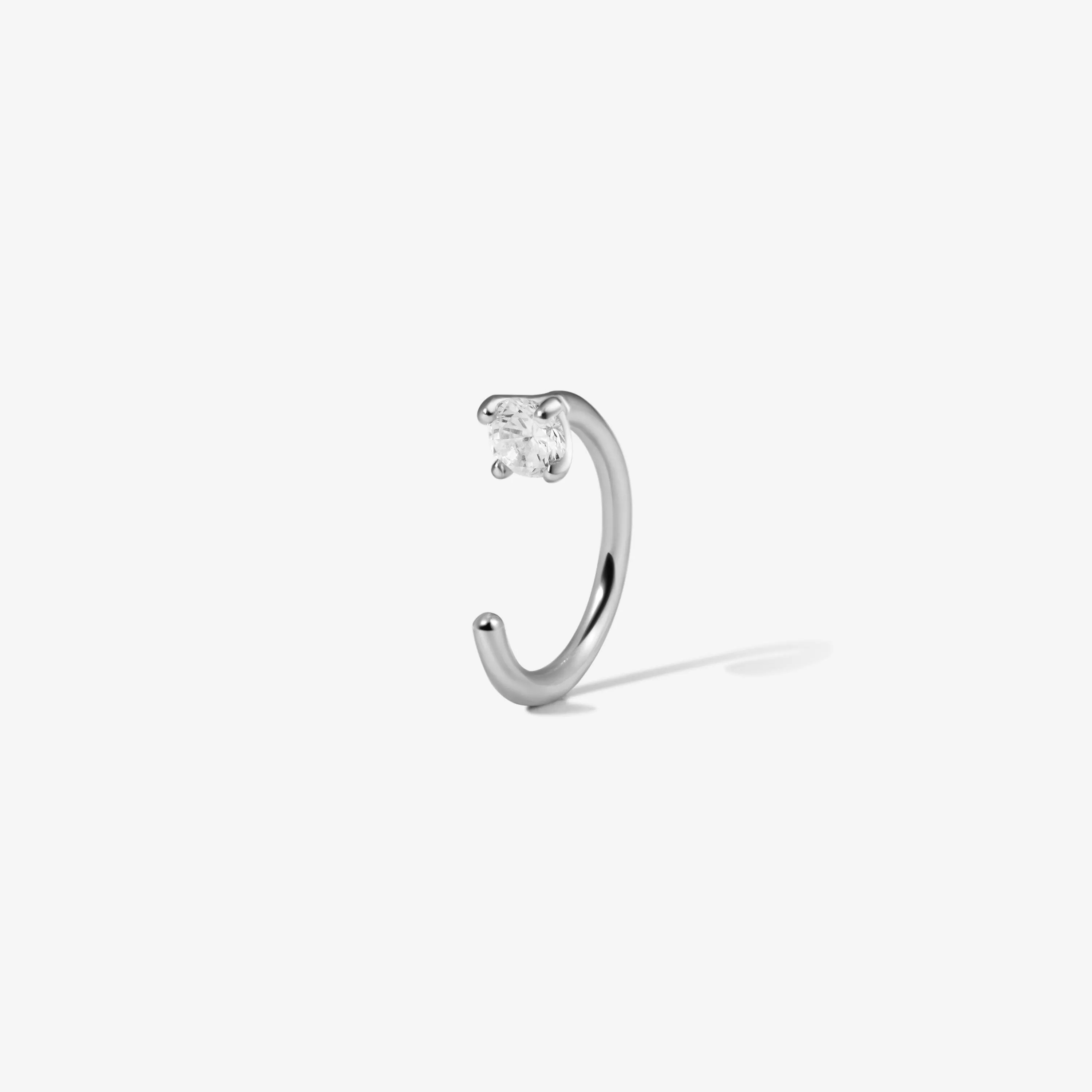 Lionel diamond hookie piercing sold by Adornmonde product image thumbnail 4