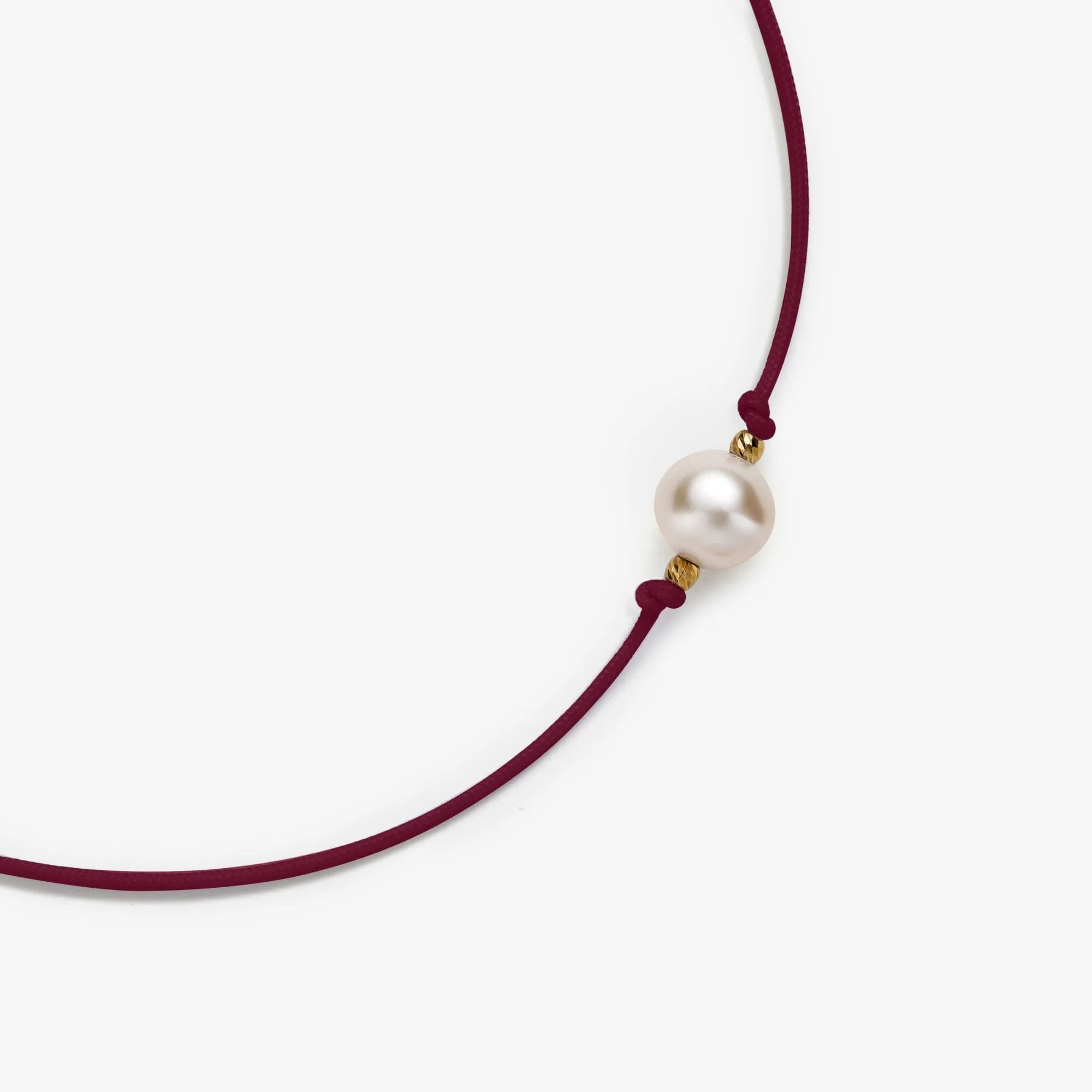 Wish bracelet burgundy sold by Adornmonde product image thumbnail 2