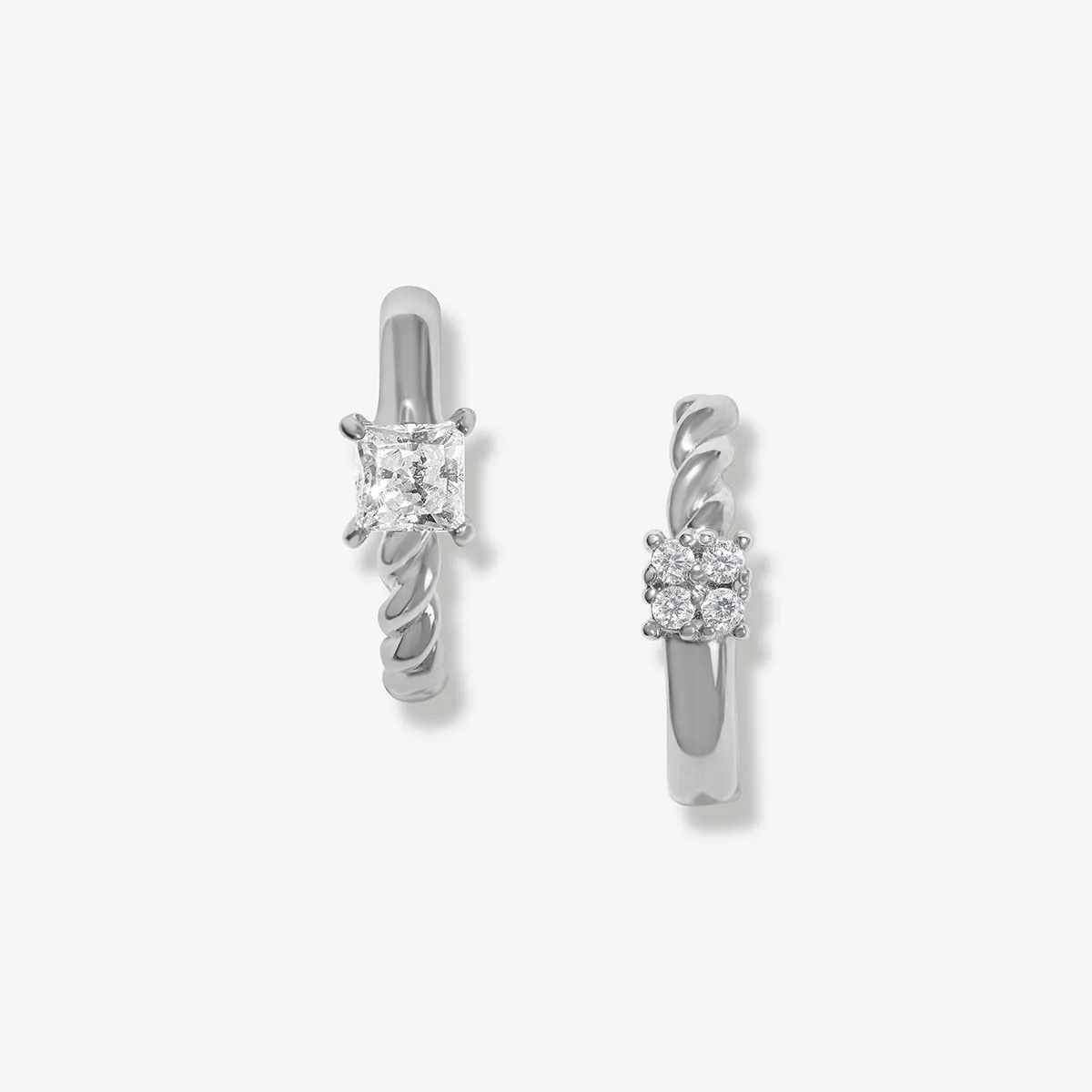 Bernado huggie earrings sold by Adornmonde