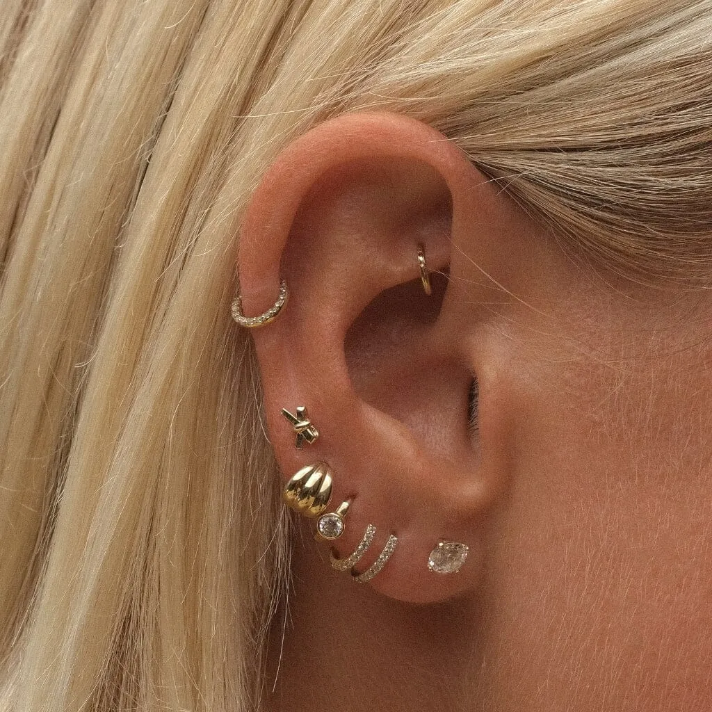 Barkley micro bow piercing sold by Adornmonde product image thumbnail 2