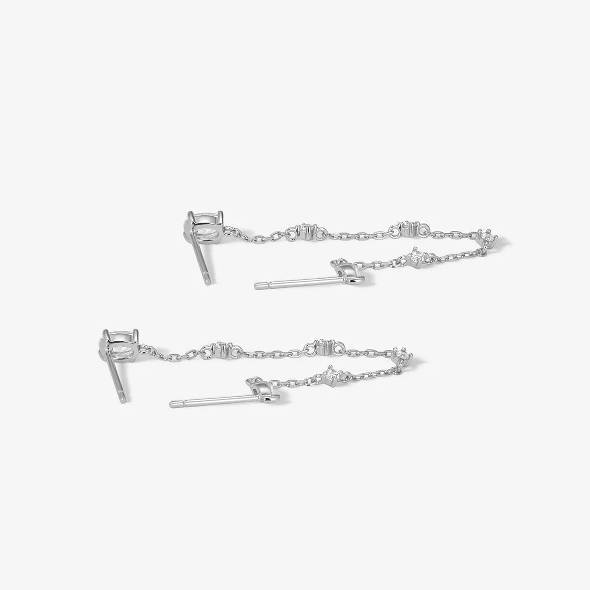 Cam chain earrings sold by Adornmonde product image thumbnail 4