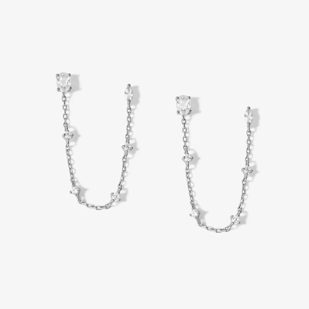 Cam chain earrings sold by Adornmonde