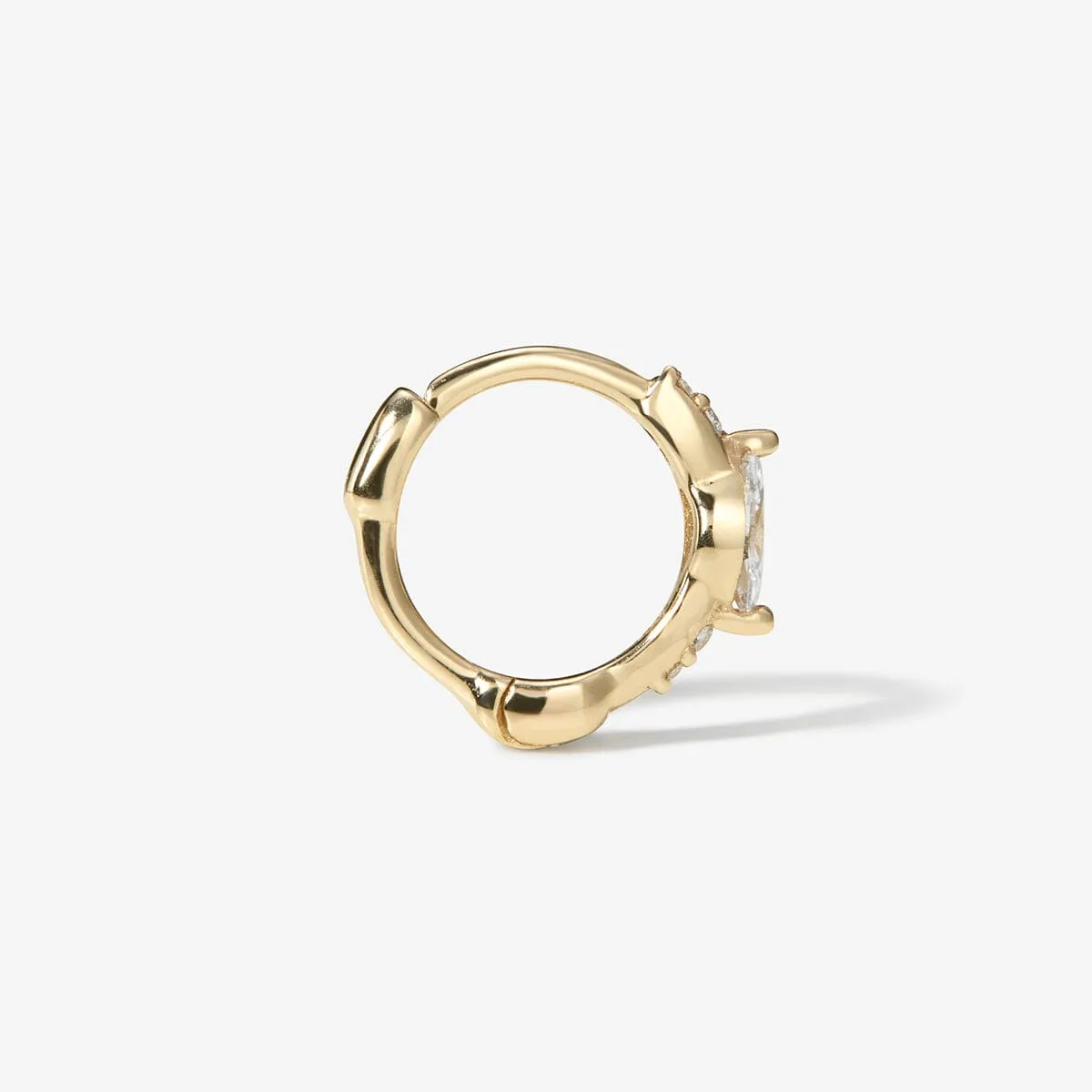 Whistler huggie piercing sold by Adornmonde product image thumbnail 4