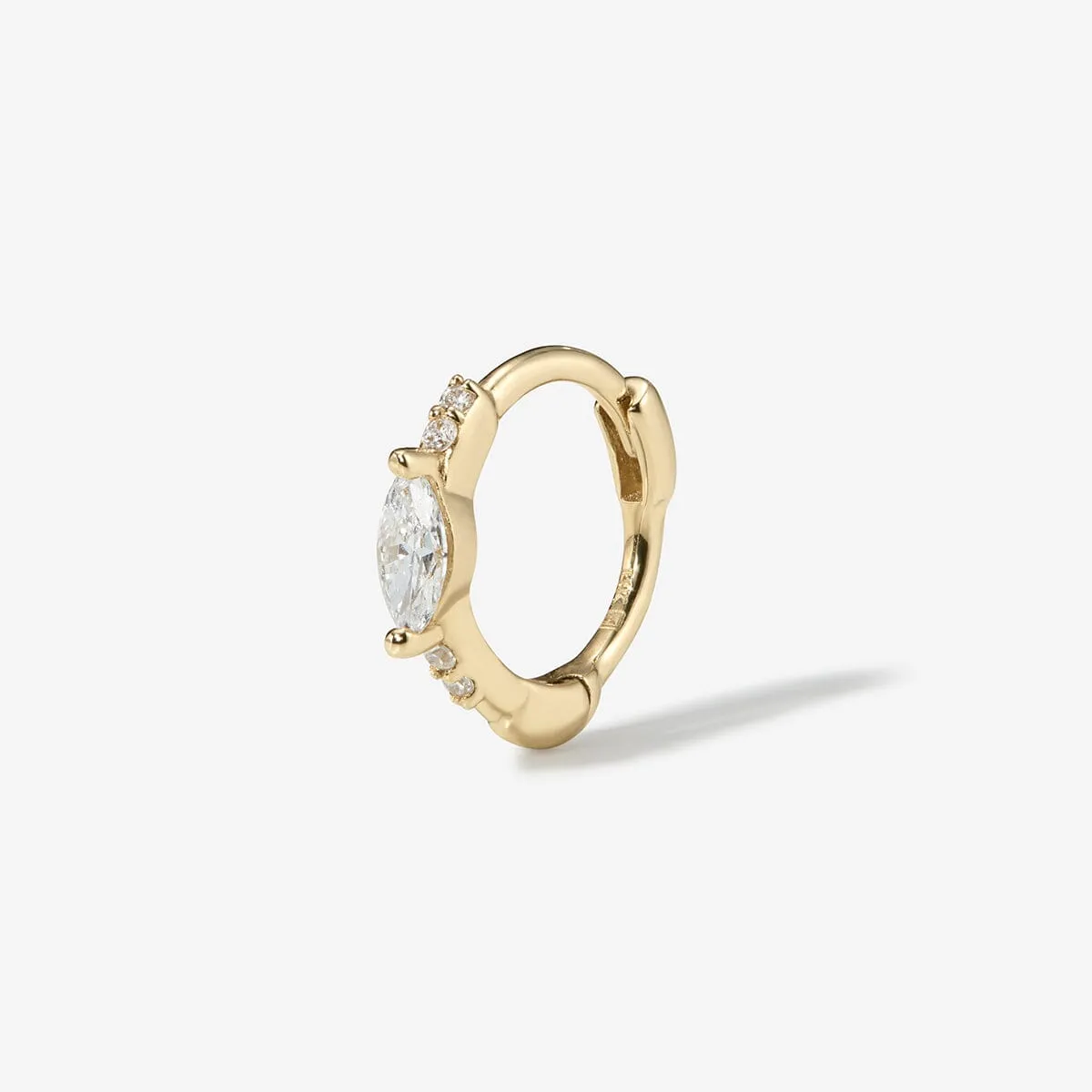 Whistler huggie piercing sold by Adornmonde product image thumbnail 5