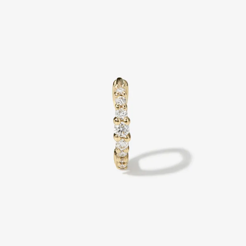 Fernie huggie piercing sold by Adornmonde