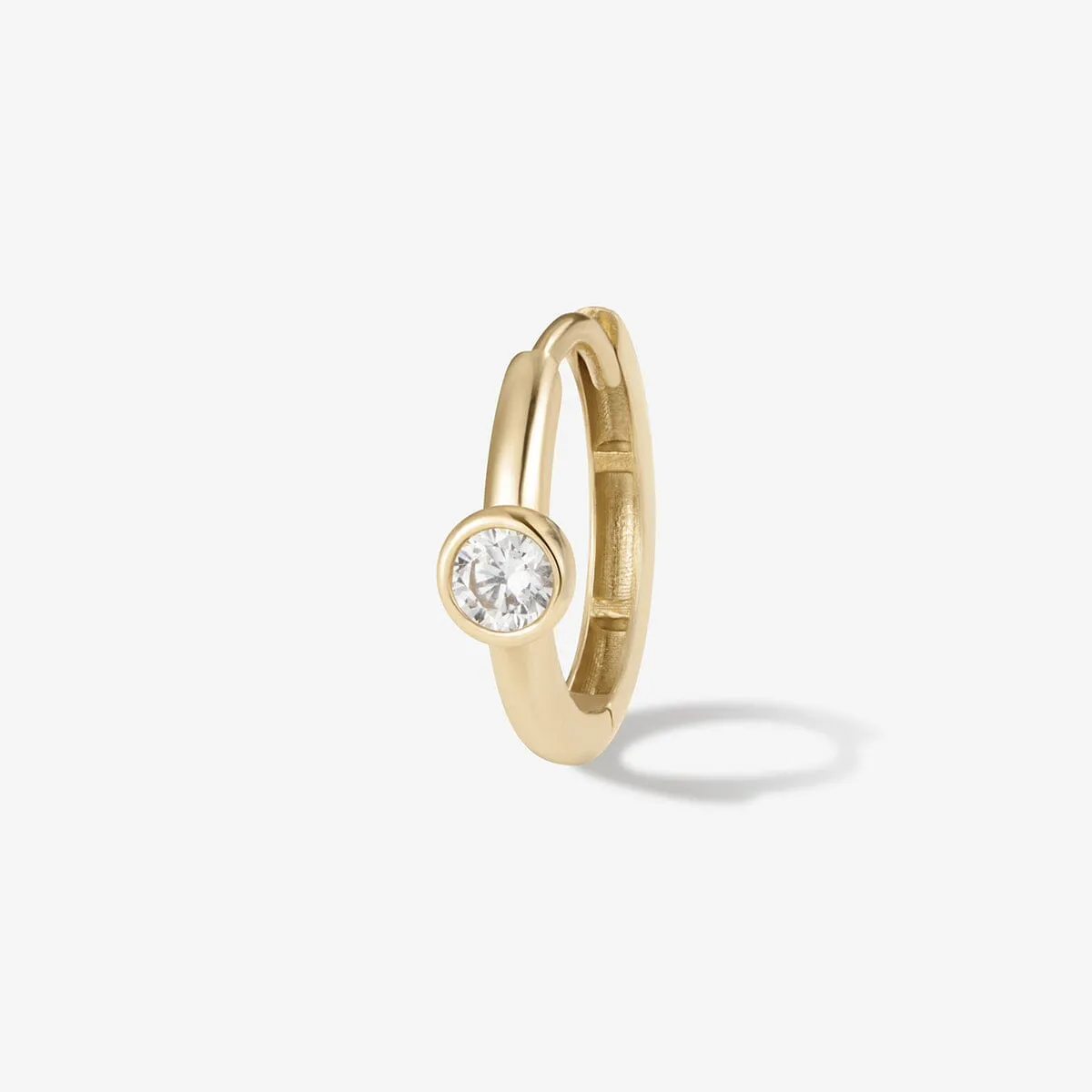 Lotto diamond hoop piercing sold by Adornmonde product image thumbnail 5