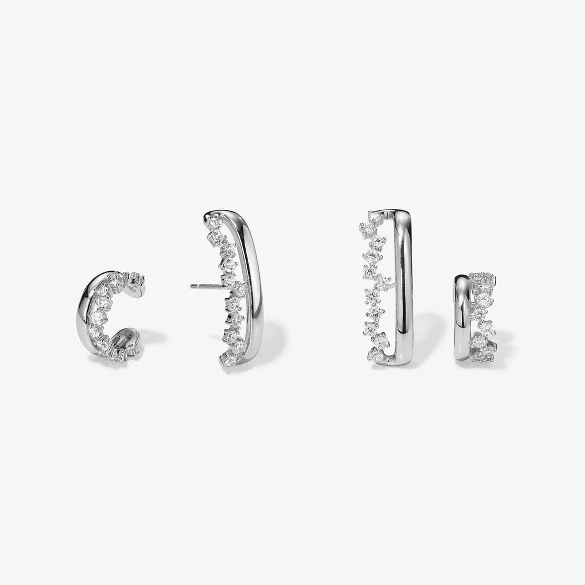 Kevin earring set sold by Adornmonde product image thumbnail 3