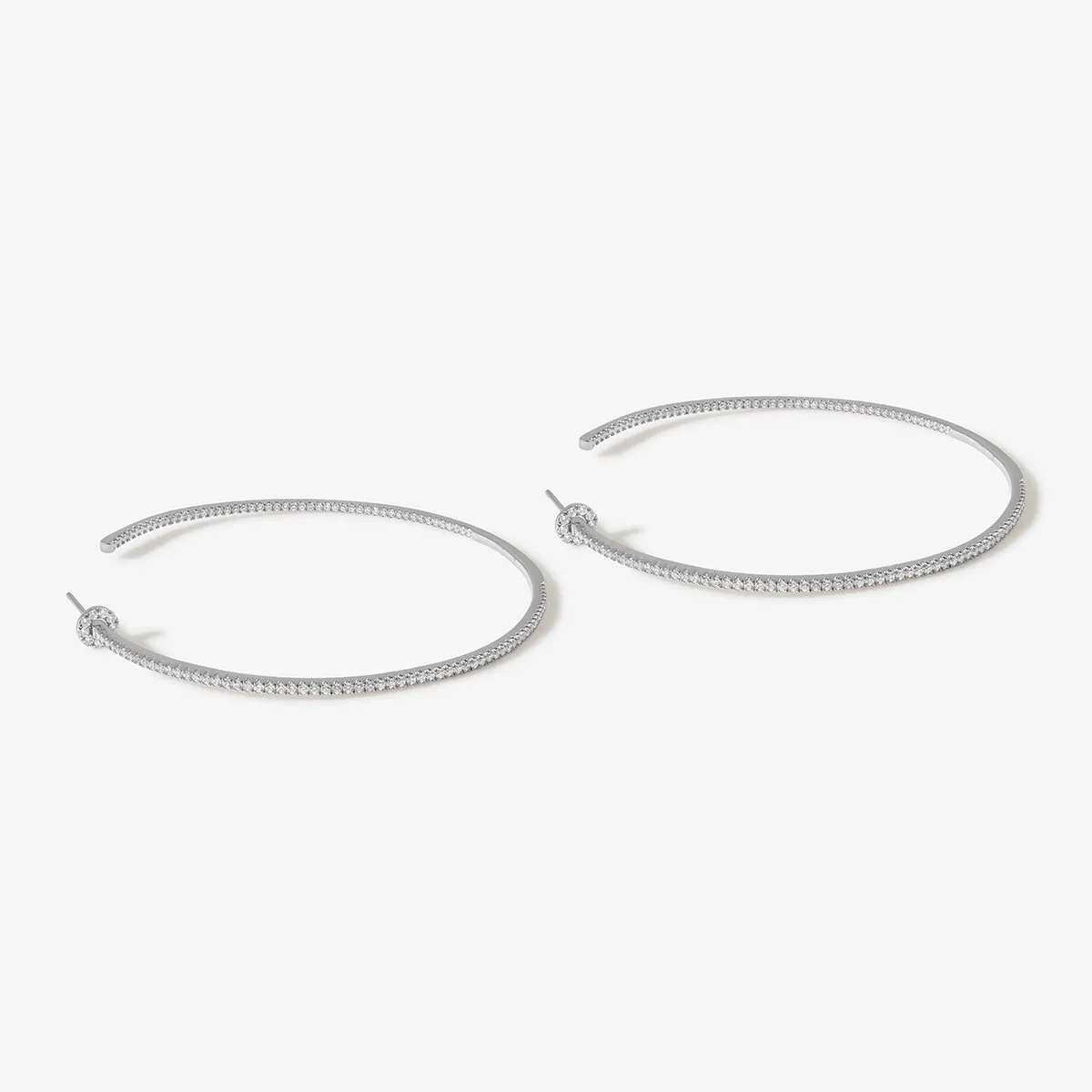 Coen hoop earrings sold by Adornmonde product image thumbnail 4
