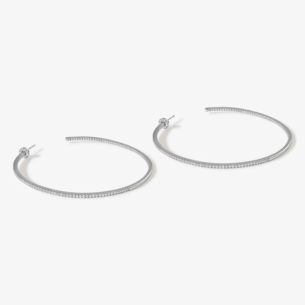 Coen hoop earrings sold by Adornmonde product image thumbnail 3