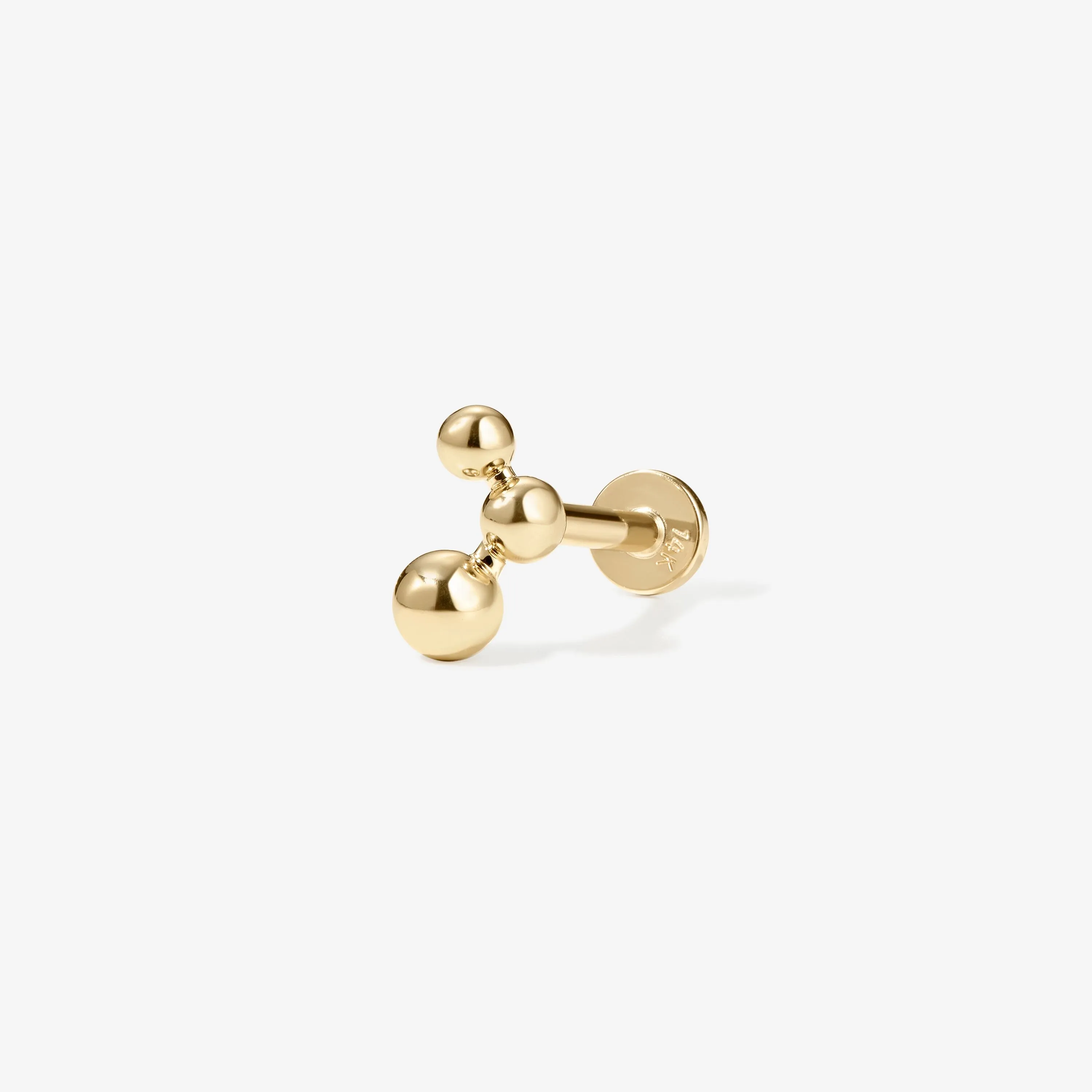 Kieran bubble piercing sold by Adornmonde product image thumbnail 4