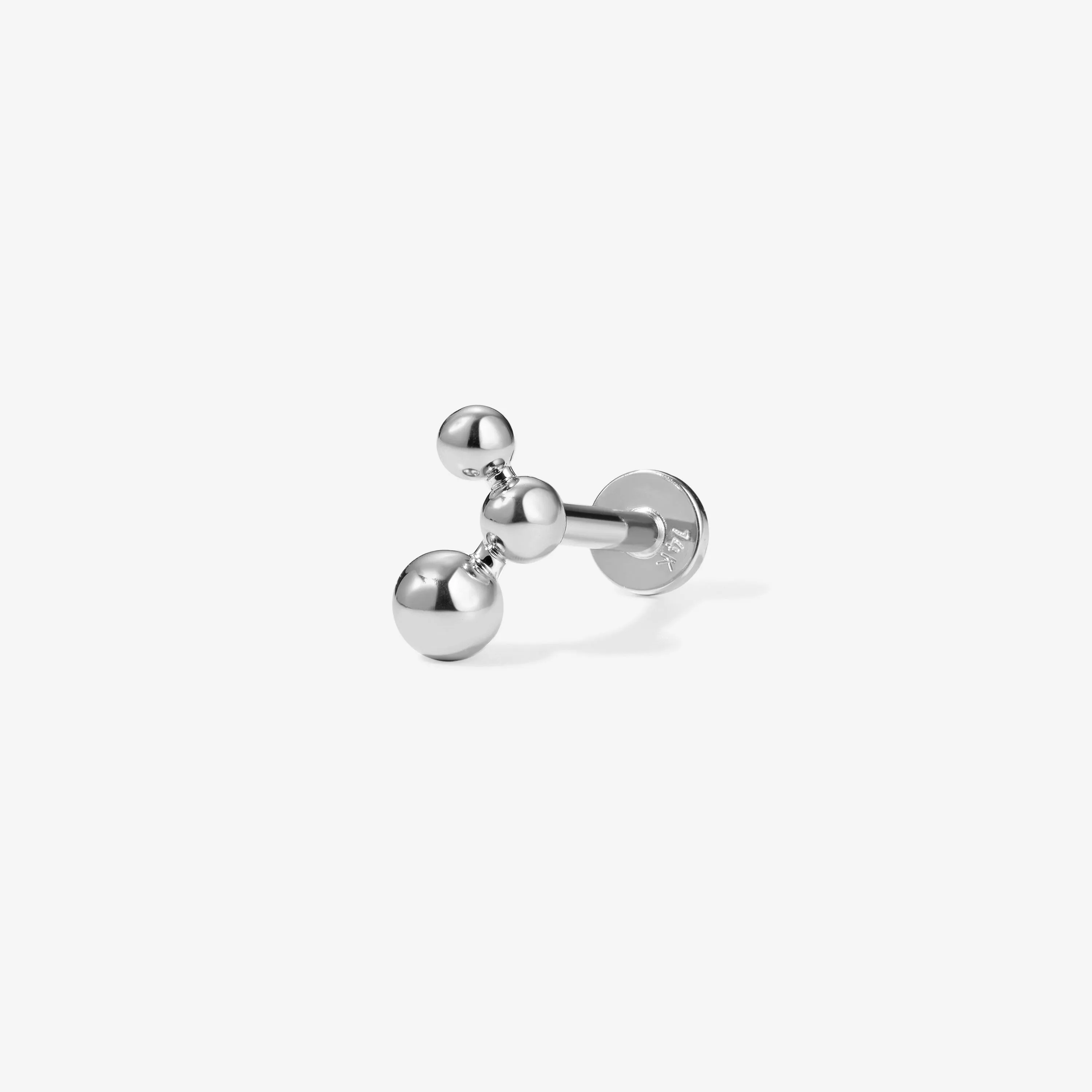 Kieran bubble piercing sold by Adornmonde product image thumbnail 4