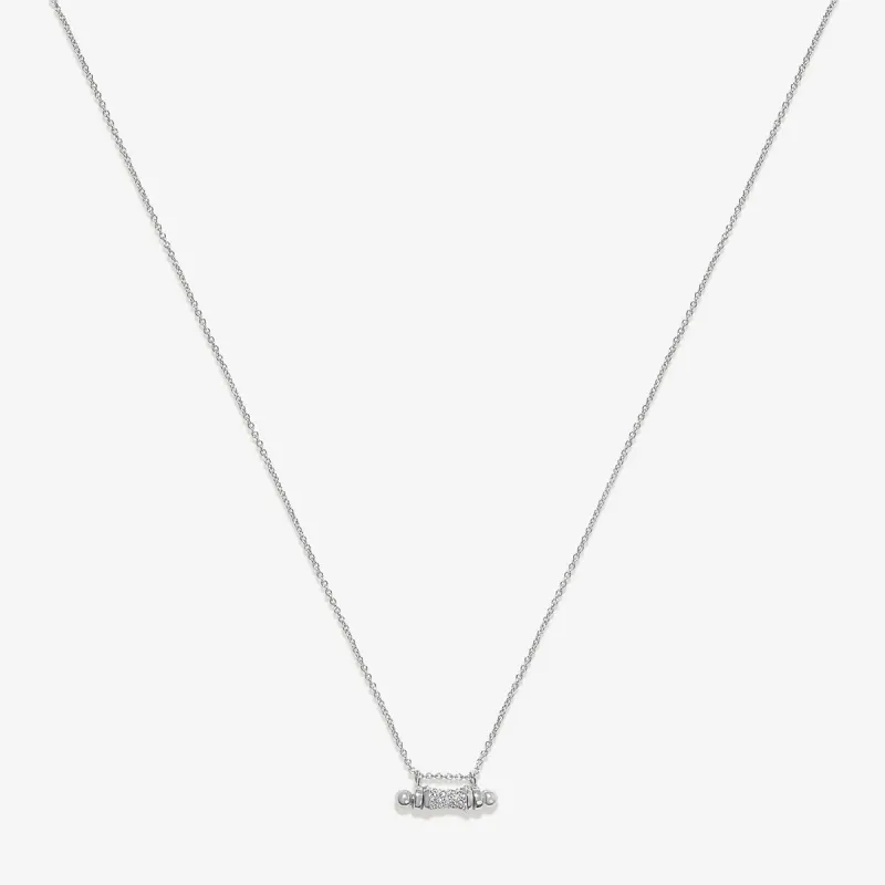 Marci barrel necklace sold by Adornmonde