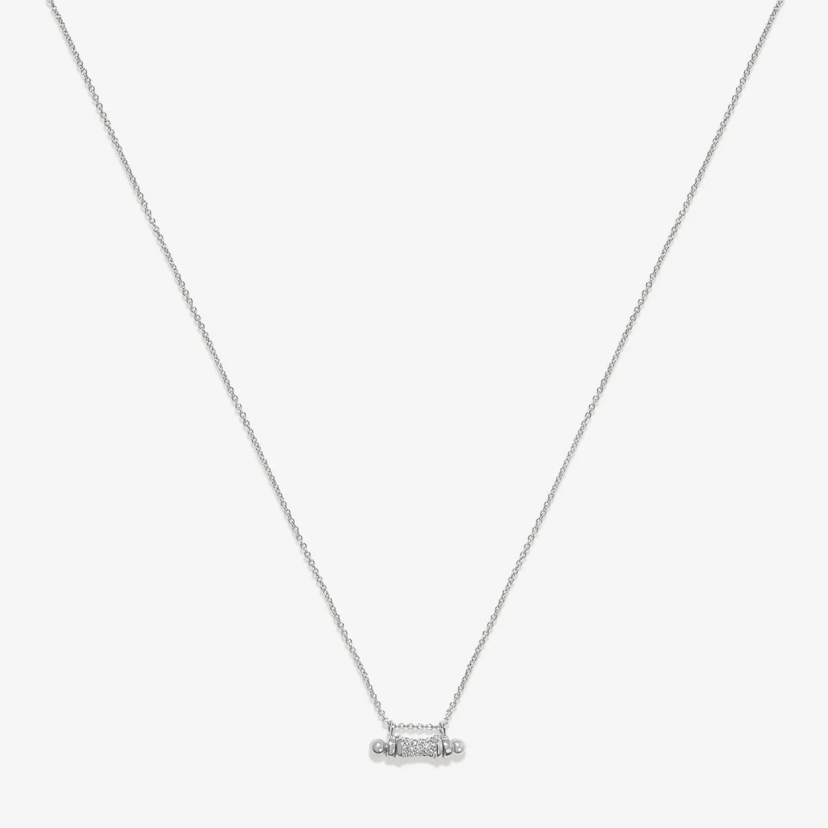 Marci barrel necklace sold by Adornmonde