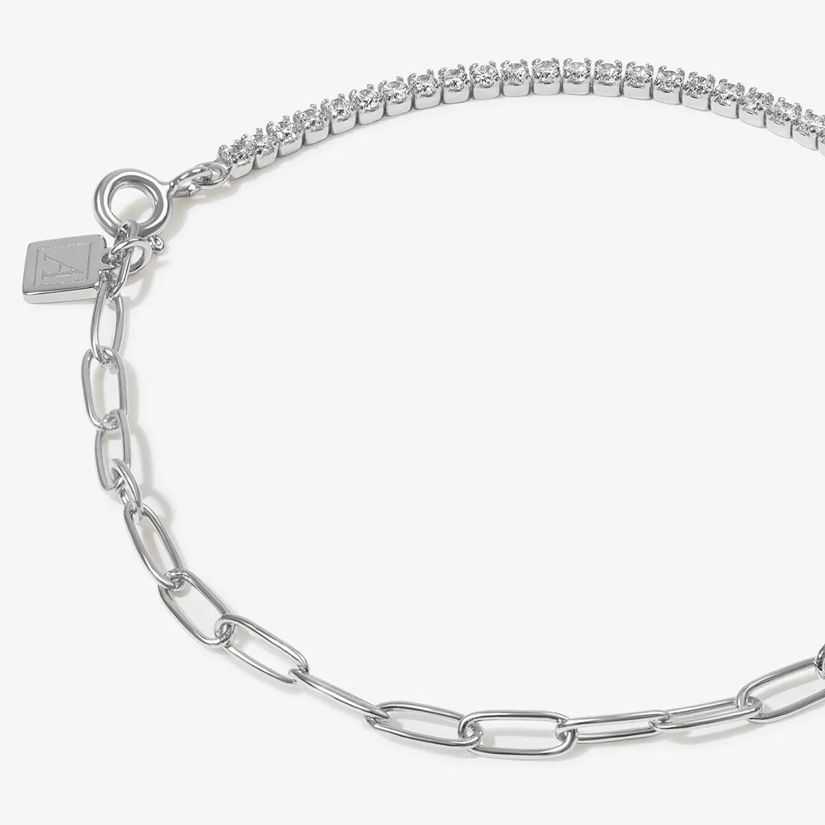Peter tennis bracelet sold by Adornmonde product image thumbnail 4
