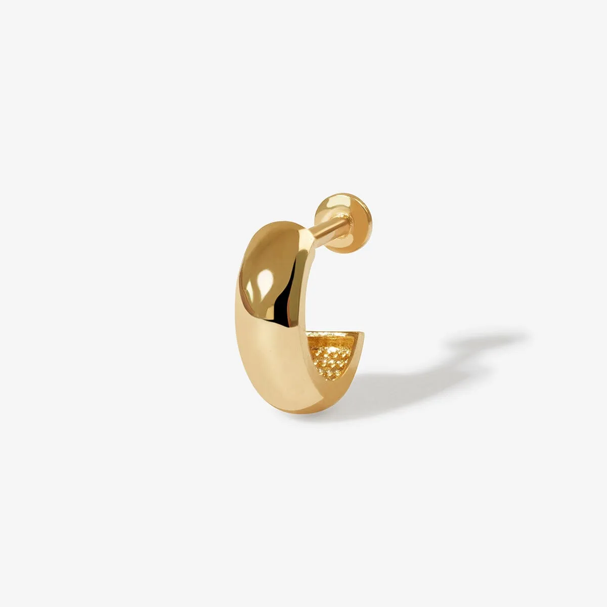 Roma small piercing hoop sold by Adornmonde product image thumbnail 5