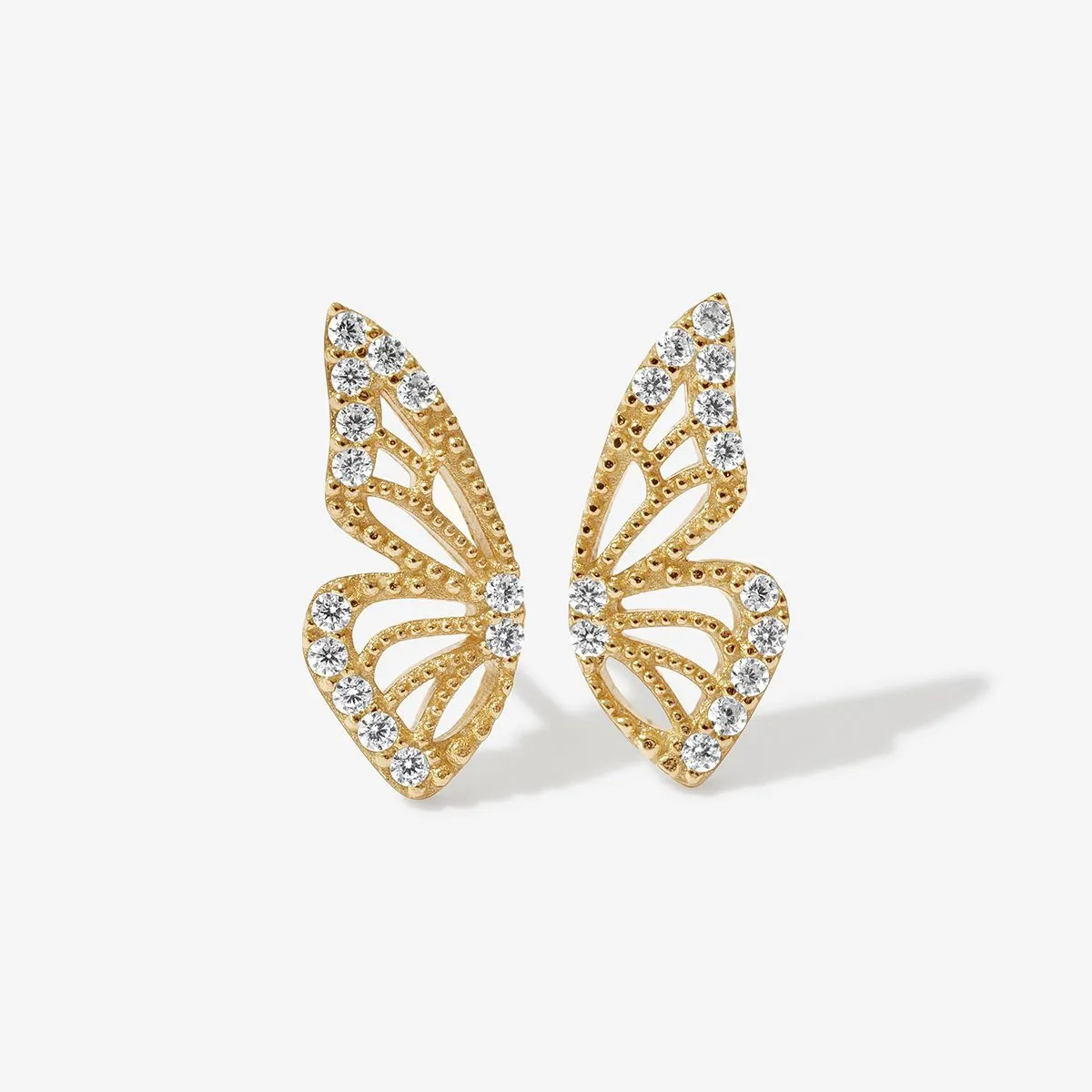 Peta butterfly earrings sold by Adornmonde product image thumbnail 4